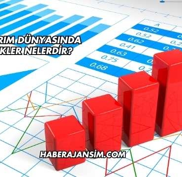 Yatırım Dünyasında Riskler Nelerdir?