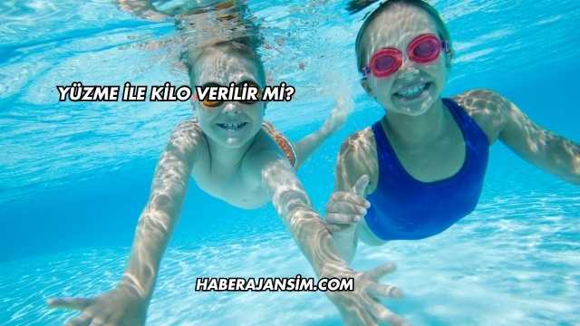 Yüzme ile Kilo Verilir mi?