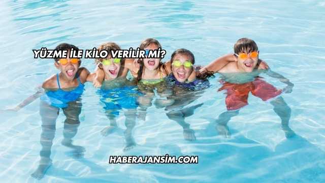 Yüzme ile Kilo Verilir mi?